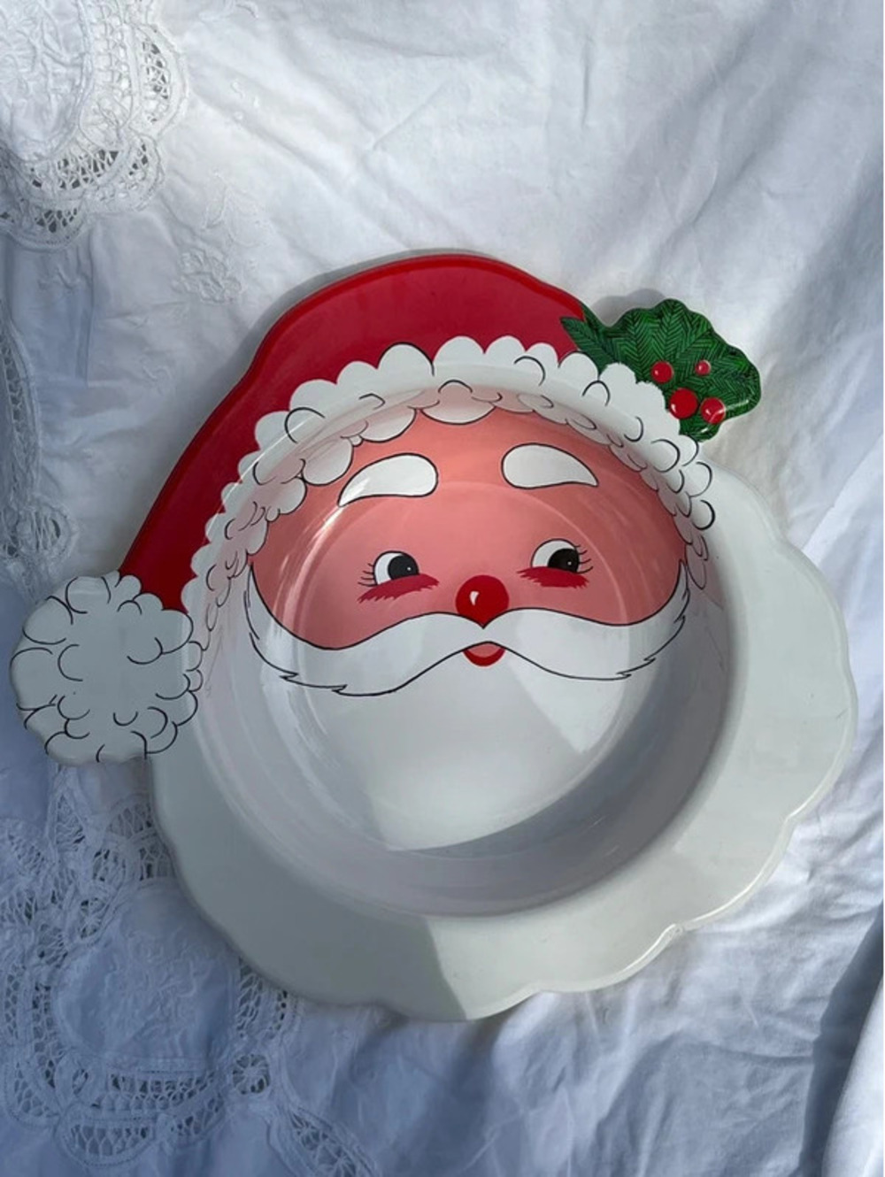 Vintage Ullman Santa Claus Serving Tray
